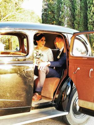 lloguer de cotxes per casaments amb al Chevrolet 1946